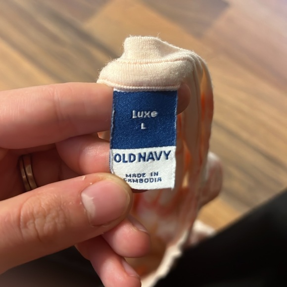 Old Navy, pink tie dye tank top - Picture 2 of 3